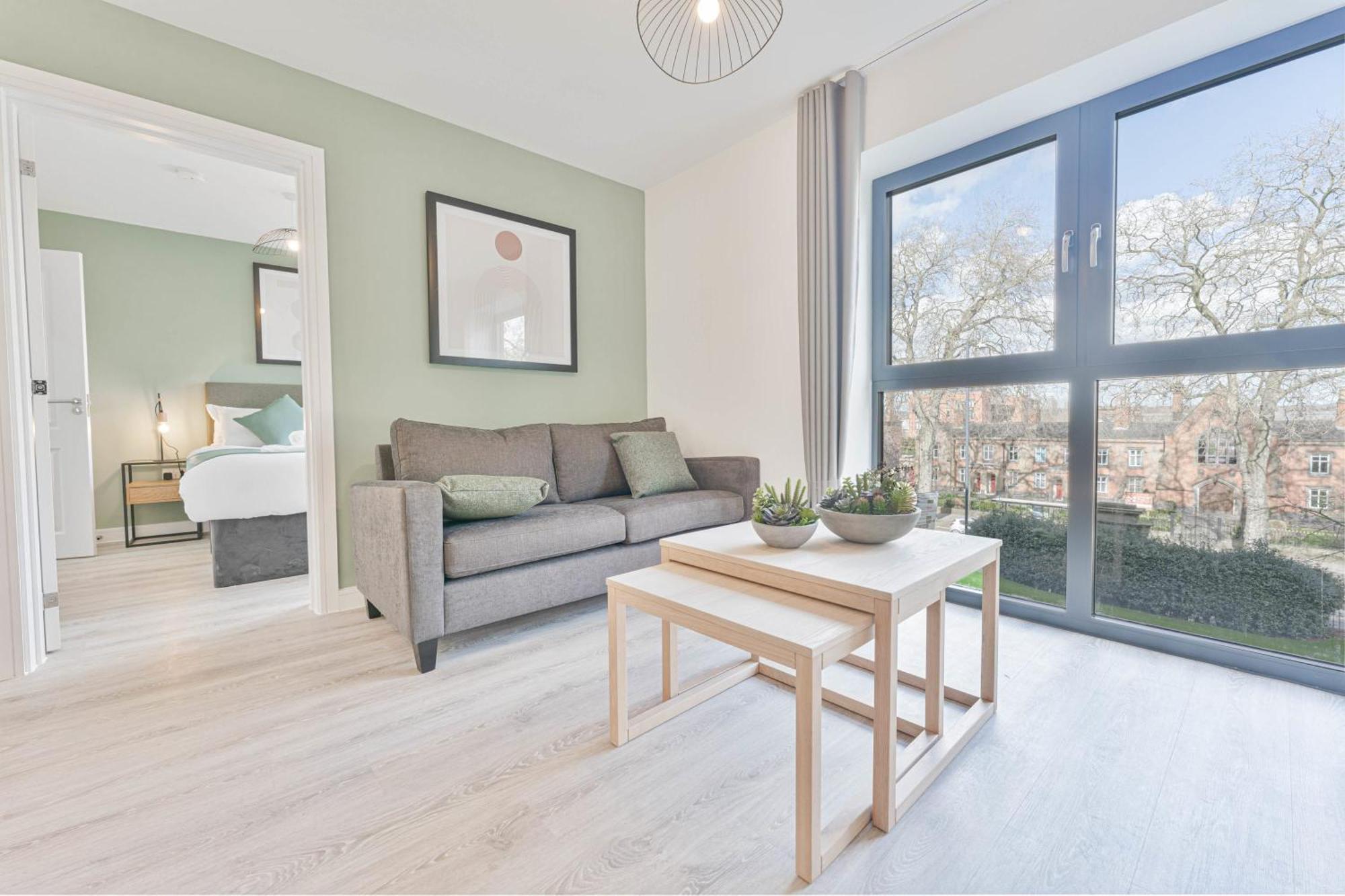Stayzeni, Hardwick House Derby Lovely 2 Bed Flat Buitenkant foto